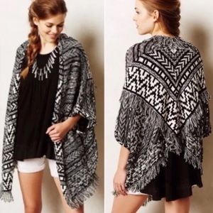 Anthropologie MOTH Aztec Sweater